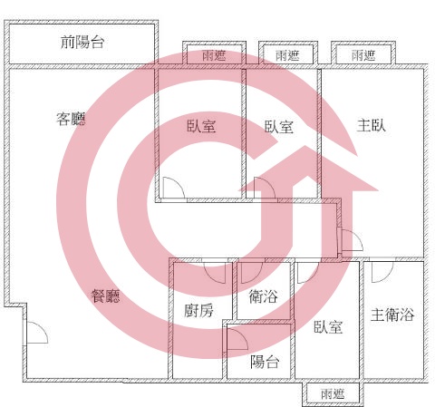 格局圖