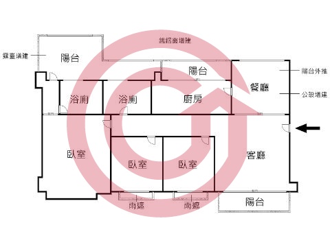 格局圖