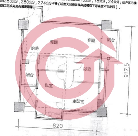 格局圖