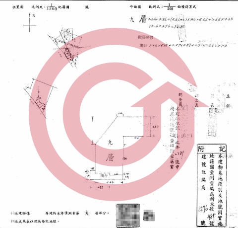 格局圖