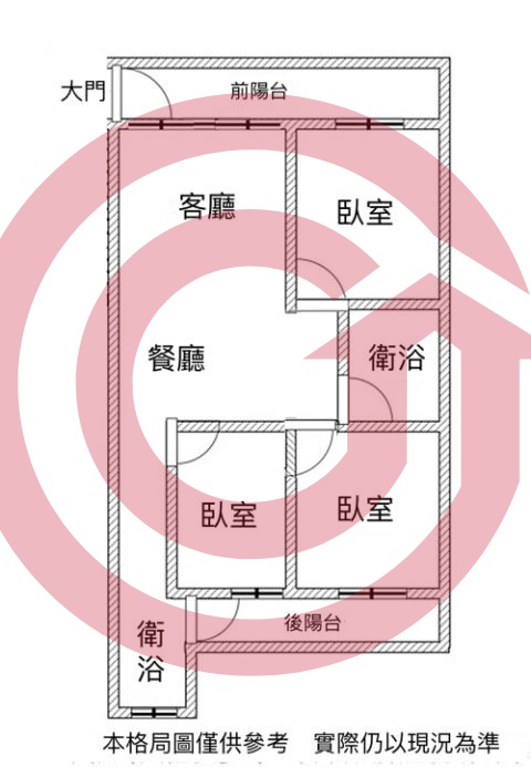 格局圖