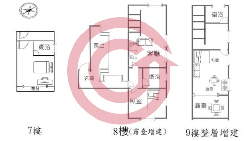 格局圖