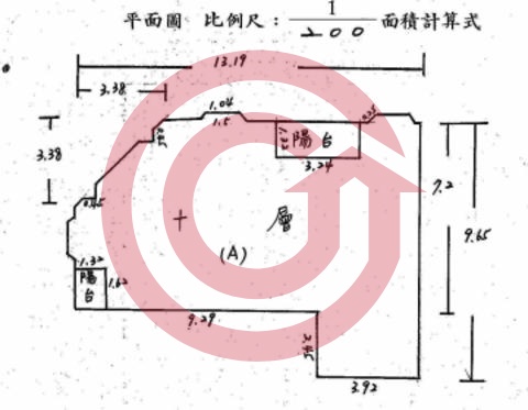 格局圖