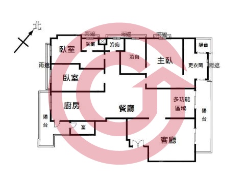 格局圖