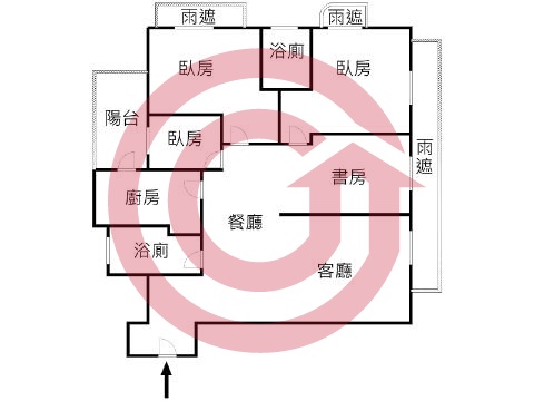 格局圖