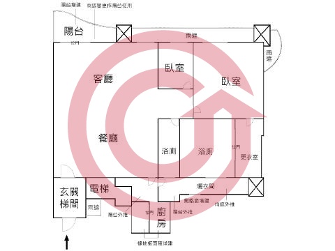 格局圖