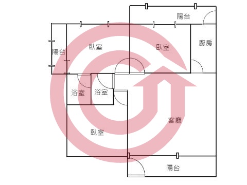 格局圖