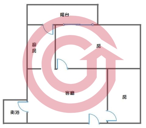 格局圖