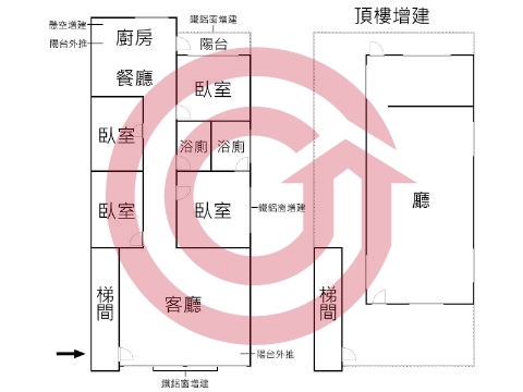 格局圖