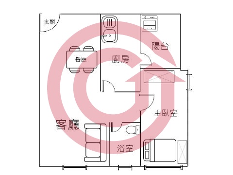 格局圖