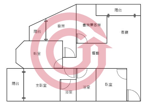 格局圖