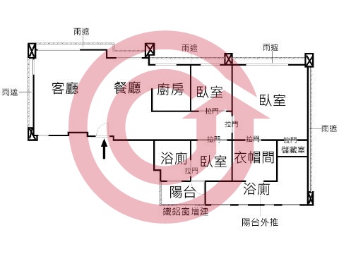 格局圖