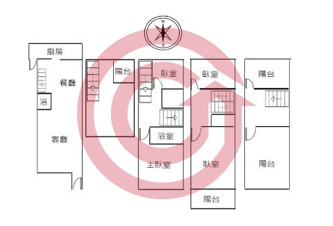 格局圖