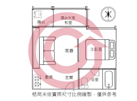 格局圖