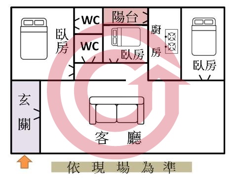 格局圖