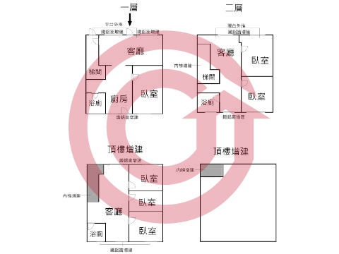 格局圖