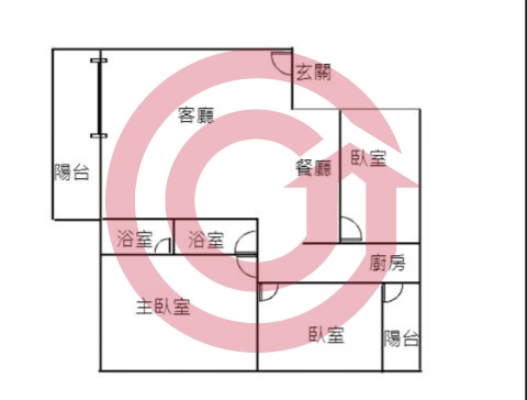 格局圖