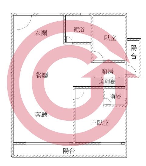 格局圖