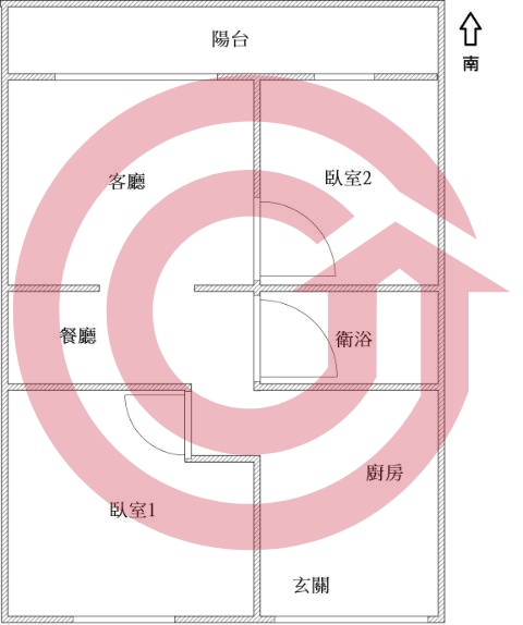 格局圖