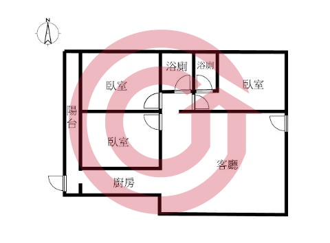 格局圖