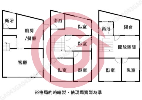 格局圖