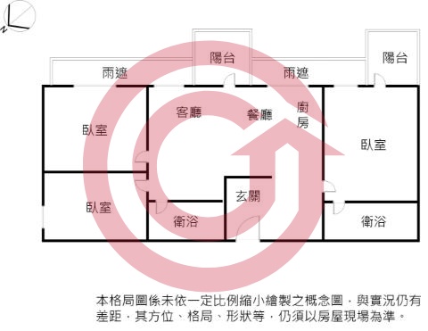 格局圖