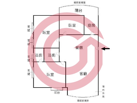 格局圖