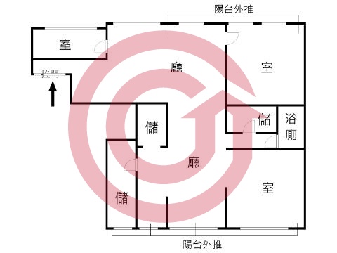 格局圖