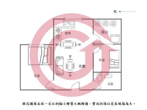 格局圖