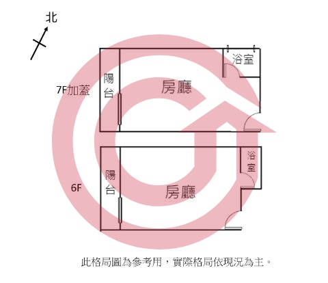 格局圖