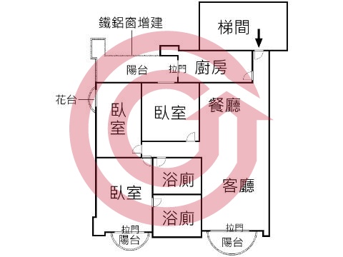 格局圖