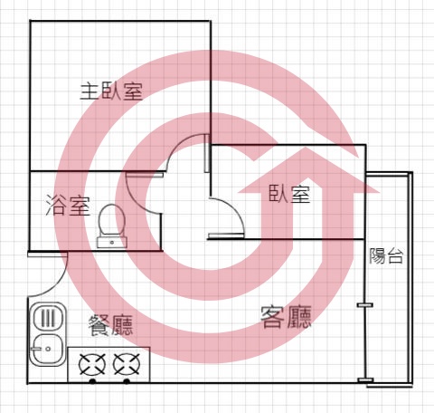 格局圖