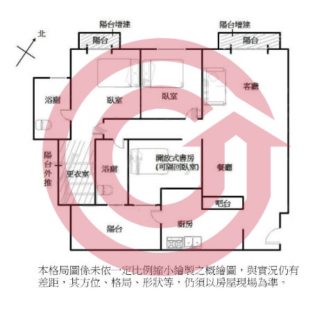 格局圖