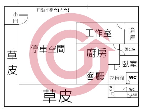 格局圖