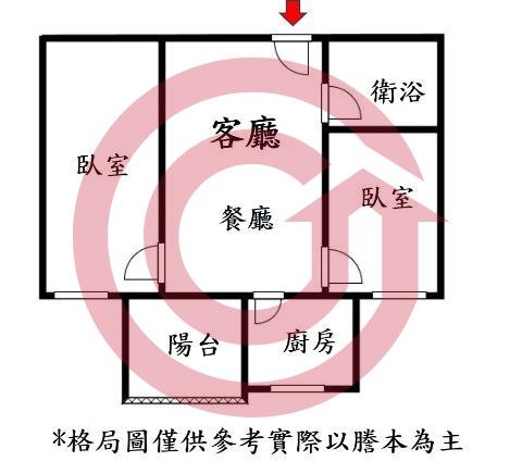 格局圖