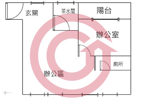 格局圖