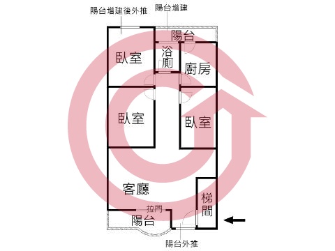 格局圖