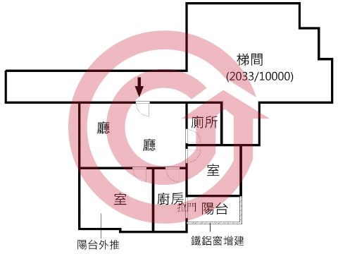 格局圖