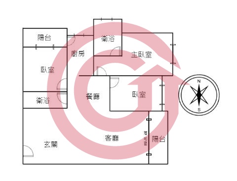 格局圖