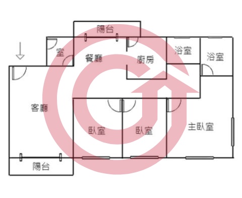 格局圖