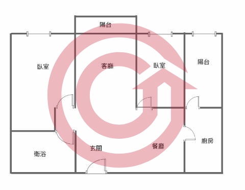 格局圖