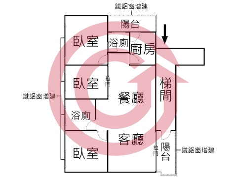 格局圖