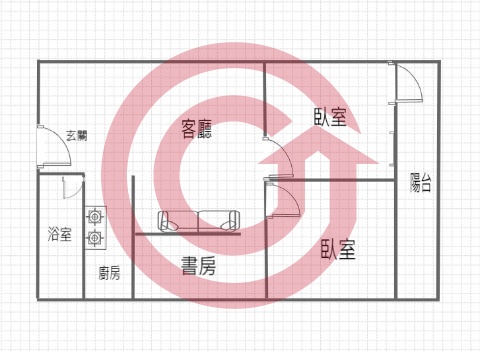 格局圖