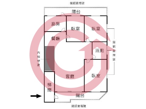 格局圖