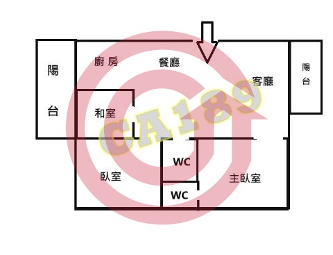 格局圖