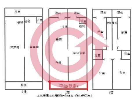 格局圖