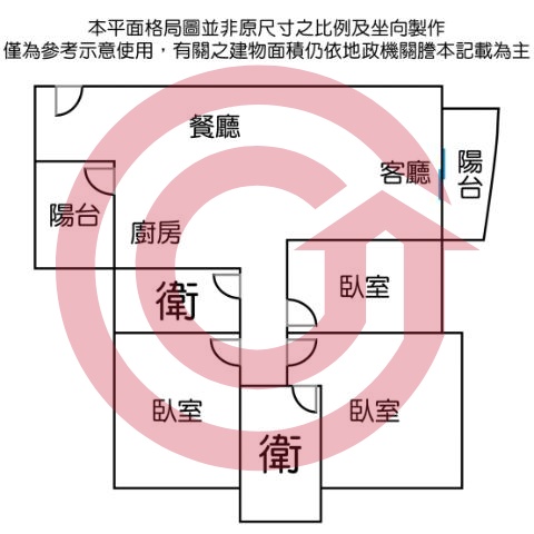 格局圖