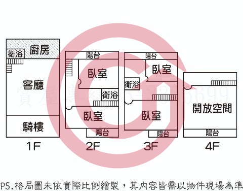 格局圖