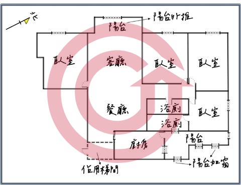 格局圖