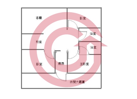 格局圖